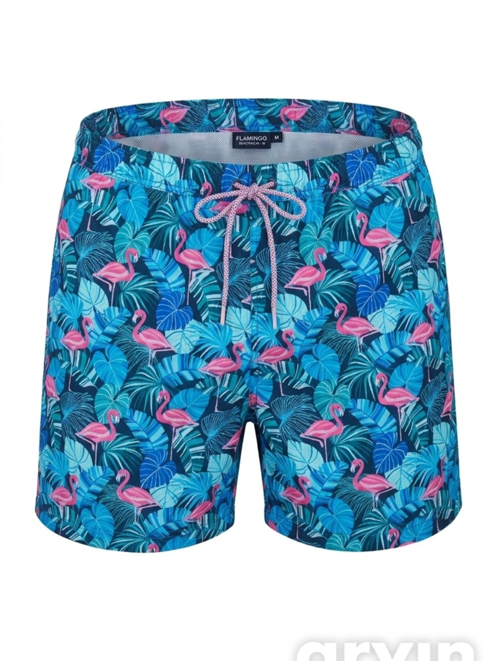 Members Mark Men's Blue Tropical Swim Shorts sz XXL nwot